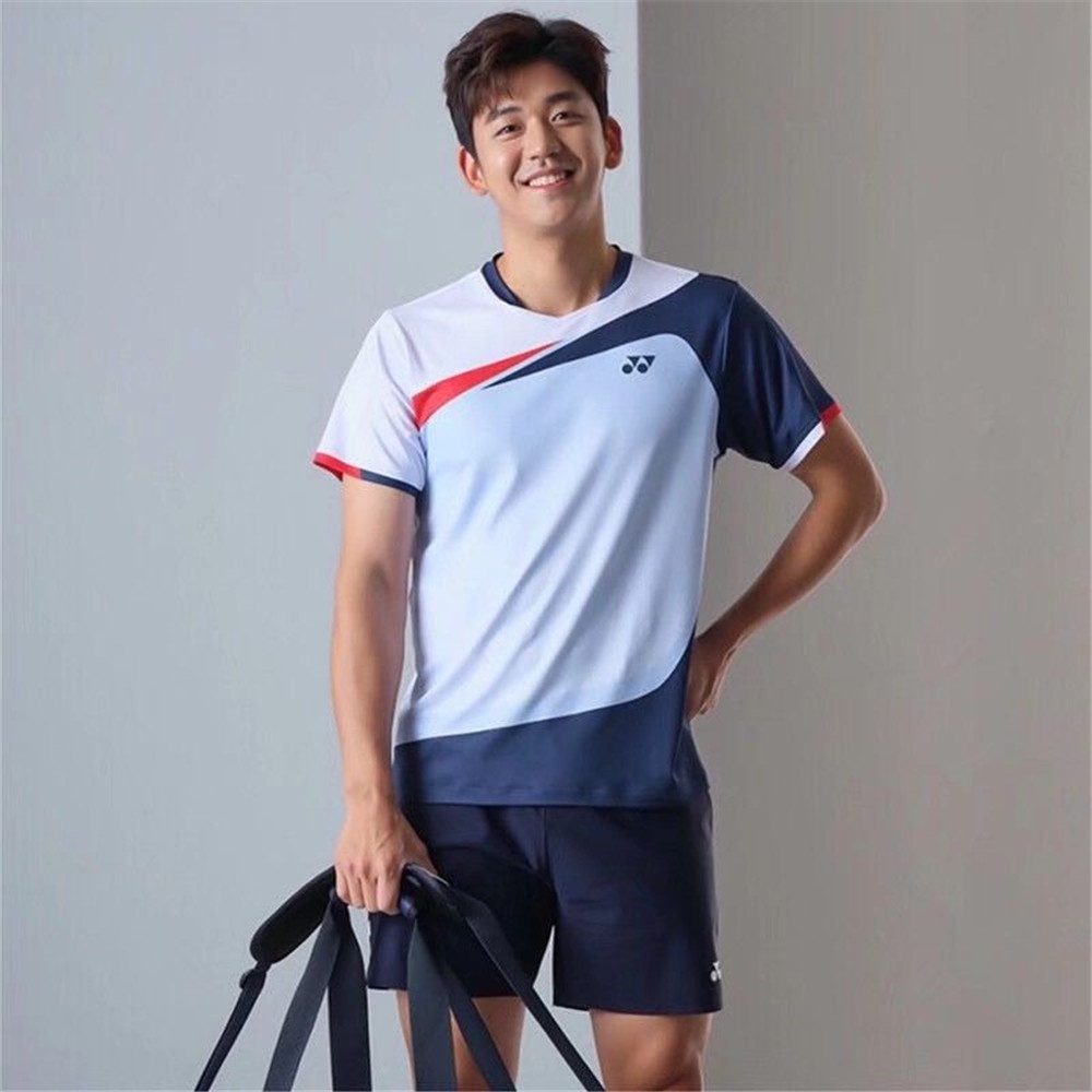 New YY men's Clothes Tops tennis/Breathable quick-drying badminton Tee shirts 
