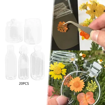 50Pcs Bookmark Sleeves Resin Bookmark Holder for Business Packaging  Supplies