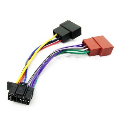 【hot】□♘  16Pin Car Stereo Radio Harness ISO for 2013  Plug Wiring