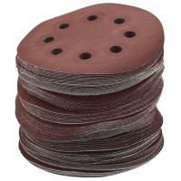 100 PCS 5 Inch 8 Holes Hook and Loop Sanding Disc Sandpaper, 20 Pcs Each of 600 800 1000 1500 2000 Grits Sand Paper for Random Track Sanders