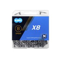 โซ่ KMC X8 X11 X10 X9โซ่จักรยานจักรยานเสือหมอบ MTB X12 MTB สำหรับอุปกรณ์เสริมตัวเปลี่ยนเกียร์8/9/10/11/12จานปั่น