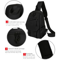 Hot Men S Fashion Business Casual Shoulder Bags Travel Sports Outdoor Pack Messenger Crossbody Sling Chest Bag For Male Female