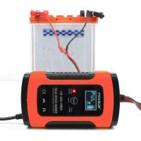 ZZOOI 12V 5A Auto Motorcycle Car Truck Battery Charger Pulse Repair Lead Acid Starter