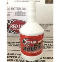 น้ำมันเครื่องRed Line Racing Grade 30WT (10W30) Red Line Motor Oil ขวด 1 quart(ประมาณ0.95ลิตร)