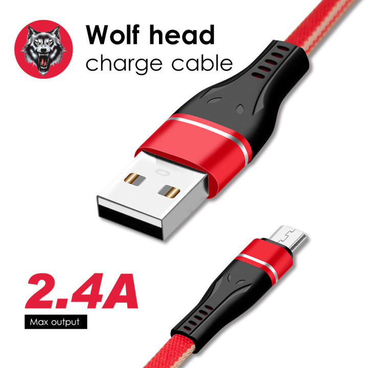 Power dây sạc nhanh Micro USB  Nylon Fast Charge USB Data Cable for  Samsung Xiaomi Oppo LG Tablet Android Mobile Phone cáp sạc nhanh Micro USB,  Iphon ,Type C 