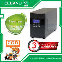 เครื่องสำรองไฟ Cleanline UPS : T-2000 Batt 4 (2000VA/1800W) # ประกัน 3 ปี + ส่งฟรี! Kerry ทั่วไทย