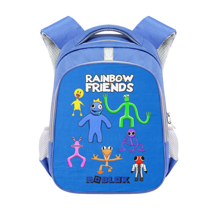 Students Kids Children Rainbow Friends Schoolbag Backpacks Large