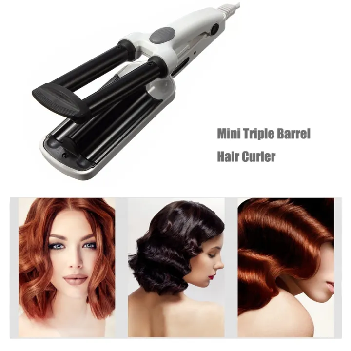 mini-triple-barrel-hair-curler-professional-curling-iron-ceramic-hair-waver-iron-electric-curling-salon-wave-roller-hair-styling