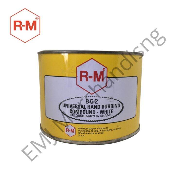 RM 852 Universal Hand Rubbing Compound White Lazada PH