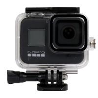 ปลอกหุ้ม Eachs40m สำหรับ Gopro Hero 8สีดำเคสป้องกันแบบแข็งสำหรับ Go Pro Hero8อุปกรณ์เสริมกล้องเพื่อการกีฬา