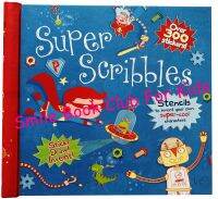 [In Stock] Super Scribbles Boys Doodle Book (นำเข้าจากอังกฤษ ของแท้ไม่ใช่ของก๊อปจีน English Childrens Book / Genuine UK Import / NOT FAKE COPY)