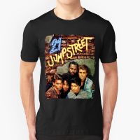 Mens Original Classic 21 Jump Street Tv Series T Shirt-Too Cool For School Featuring Johnny Depp 100% Cotton For Man Shirts