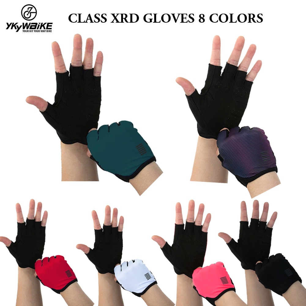 Premium New Women Lady Cycling Bicyle Half-Finger Gloves Mitt Racing Motorcycle 