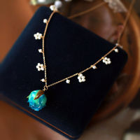 SINZRY original vintage jewelry handmade natural freshwater pearl dried flower womens chokers necklaces