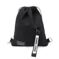 Canvas Storage School Gym Drawstring Bag Pack Rucksack Backpack Pouch sturdy and durable