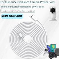 12M Micro USB Cable For Xiaomi Camera  Monitor Mobile Phone  Power Bank Driving Recorder Projector Extension cord Charge Cable Wall Chargers