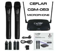 microphone ไร้สาย ceflar enjoy better cgm - 053  DUAL CHANNEL WIRELESS