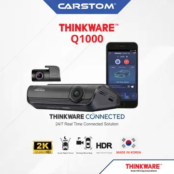 New Thinkware Q1000 Front + Rear 2K QHD Dash Cam For Sale