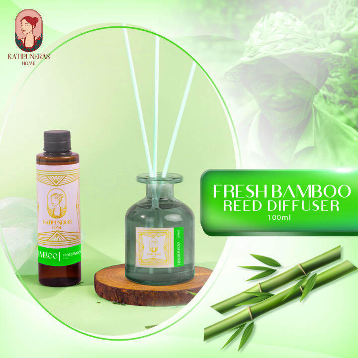 Fresh Bamboo Reed Diffuser by Katipuneras Home Lazada PH