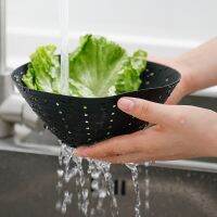 【CC】 1Pc Silicone Drain Bowl Salad Clutching Sauerkraut Squeeze Washing Filter Strainer