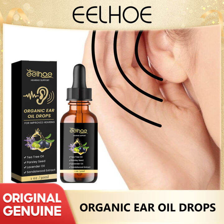 Eelhoe Ear Oil Drops Deafness Earache Relieve Ear Swelling Discharge