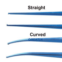 ไททาเนียมอัลลอยด์เนื้อเยื่อคีม Ophthalmic Forceps Clamp Ophthalmic Instrument Autoclavable