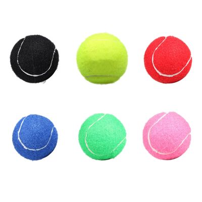 Professional Reinforced Rubber Tennis Ball Shock Absorber High Elasticity Durable Training Ball for Club School Training