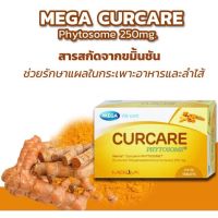 Mega we care Curcare Phytosome 250mg. (Meriva) 30เม็ด 1กล่อง สารสกัดจากขมิ้นชัน ในรูปแบบไฟโตโซม ที่ดูดซึมดีที่สุด