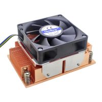 2U server computer CPU cooler Copper heatsink 7020 cooling fan for Intel LGA 2011 Rectangle Active cooling Heatsinks