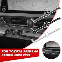 for Toyota Prius 60 Series 2023 2024 front dashboard center air conditions outlet cover middle AC vent cover sticker accessories