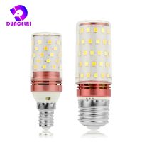 Lampara Led E27 E14 หลอดไฟข้าวโพด 6W 8W หลอดไฟ 60/80LEDs SMD2835 220V 110V หลอดไฟ LED ตกแต่งบ้านโคมระย้าแสงเทียน-ju544982