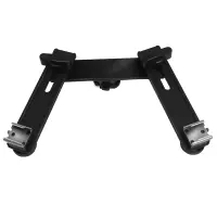 Double Hot Shoe Mounting Bracket for Camera Video Twin Speed Light Flash Holder Stand for DSLR Cameras Macro