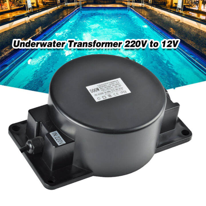 220V to 12V Underwater Transformer IP68 Waterproof Transformer For Pool