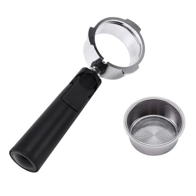 51mm Stainless Steel Bottomless Coffee Portafilter for Professional Espresso Coffee Maker Accessory