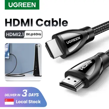 UGREEN Micro HDMI to HDMI Adapter, Male to Female Cable HDMI 2.0 4K@60Hz  HDR 3D Dolby 18Gbps High Speed Compatible with Raspberry Pi 4/GoPro Hero 7