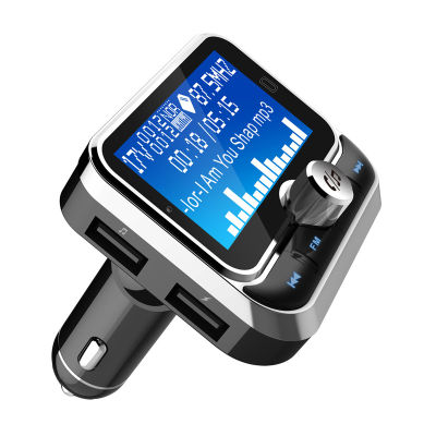 Bluetooth FM Transmitter MP3 Player Car Accessory Handsfree Music AUX Audio Dual USB QC3.0 Quick Charging U Disk TF Modulator
