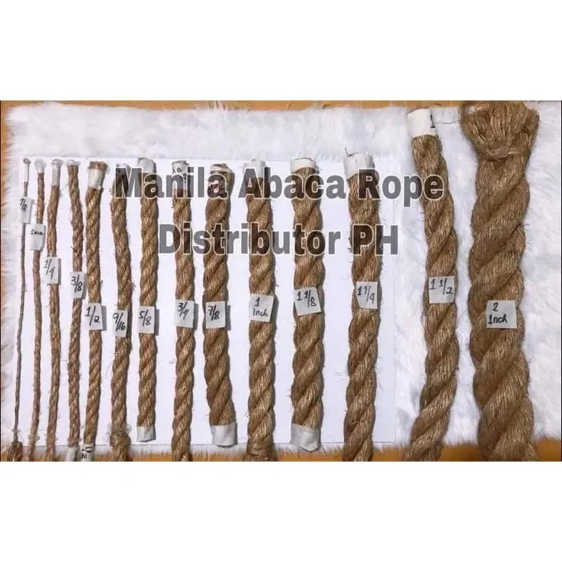 1 Meter Lenght Abaca Rope/Manila Rope/Hemp Rope Sizes:5Mm 6Mm 10Mm 12Mm  18Mm 24Mm | Lazada Ph