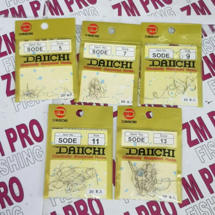 DAIICHI SODE FISHING HOOK made in japan Lazada