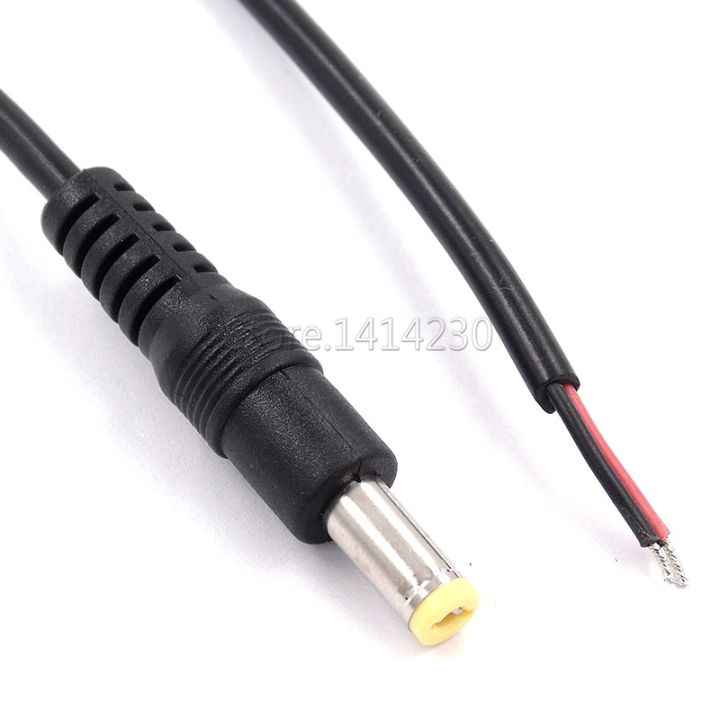 yf-1pc-dc-male-connector-cable-5-5x2-1mm-5-5x2-5mm-25cm-power-cord-conversion-wiring-dc5-5-2-1mm-5-5-2-5mm-plug