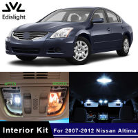 10Pcs White Ice Blue LED Lamp Car Bulbs Interior Package Kit For 2007-2012 Nissan Altima Map Dome Trunk Plate Light