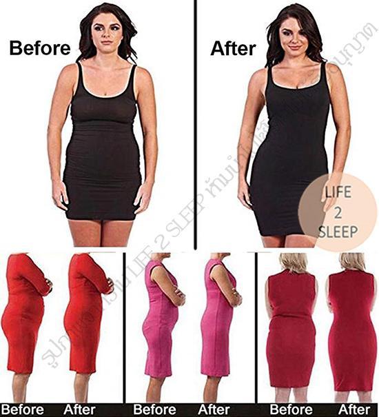 shapewear-ชุดกระชับสัดส่วน-กางเกง-ลดพุง-ลดน้ำหนัก-ลดหน้าท้อง-body-shaper-เอว-27-33-นิ้ว