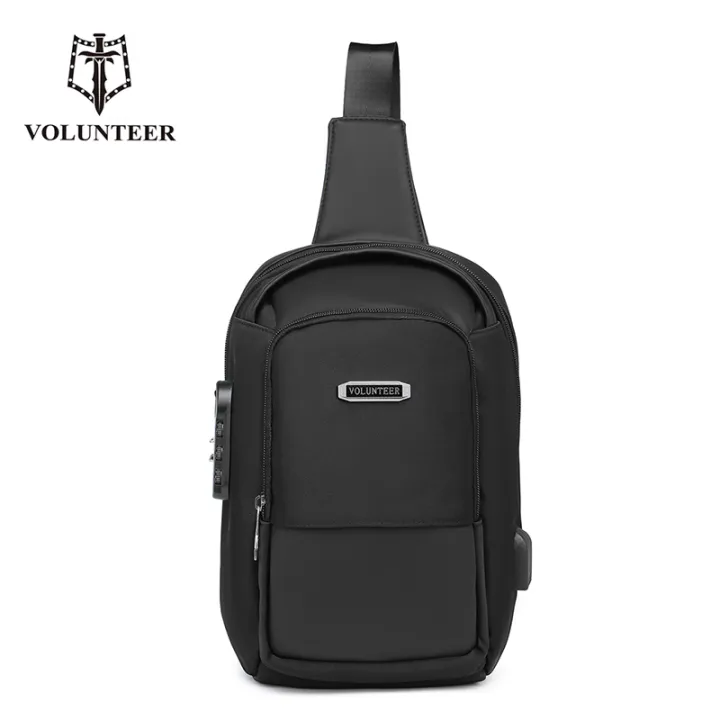 SF VOLUNTEER DX114 New Messenger Bag Crossbody Border Chest Bag Anti