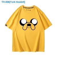 ☈✟✗ York Hewlett Parody adventure time ended T-shirt original design are popular logo joker young mens short sleeve short sleeved half-length sleeves