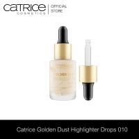 Catr.Golden Dust Highlighter Drops 010 - คาทริซโกลเด้นดัสท์ไฮไลเตอร์ดร็อปส์010 (เครื่องสำอาง,ไพร์มเมอร์,ไฮไลท์,โกลว์)