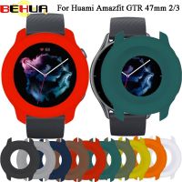 Case Cover For Huami AMAZFIT GTR 47mm GTR3 Pro GTR 2 3 Full Shell Replacement Silicone Frame Protective SmartWatch Accessories Nails  Screws Fasteners