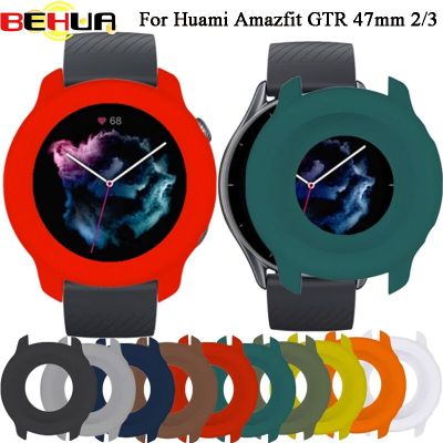Case Cover For Huami AMAZFIT GTR 47mm GTR3 Pro GTR 2 3 Full Shell Replacement Silicone Frame Protective SmartWatch Accessories Cases Cases
