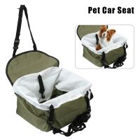 2 in 1 Safe Carry Waterproof Dog Seat Bag Basket Car Travel Accessories Pet Dog Carrier Folding Car Seat Pad House Puppy Bag