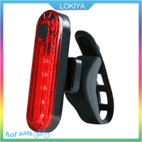 LOKIYA ไฟท้ายจักรยานกันน้ำขี่ด้านหน้าไฟท้าย LED USB cycling TAIL Lamp