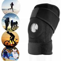 กีฬาขาเข่าสนับสนุนรั้ง Wrap Protector ขาการบีบอัด Pad Pad เข่าวิ่ง Kneepad กีฬาเดินป่าฟิตเนส Cycling