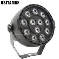 LED Par 12x3W RGBW LED Stage Light Par Light With DMX512 for disco DJ projector machine Party Decoration OSITAMAX Stage Lighting